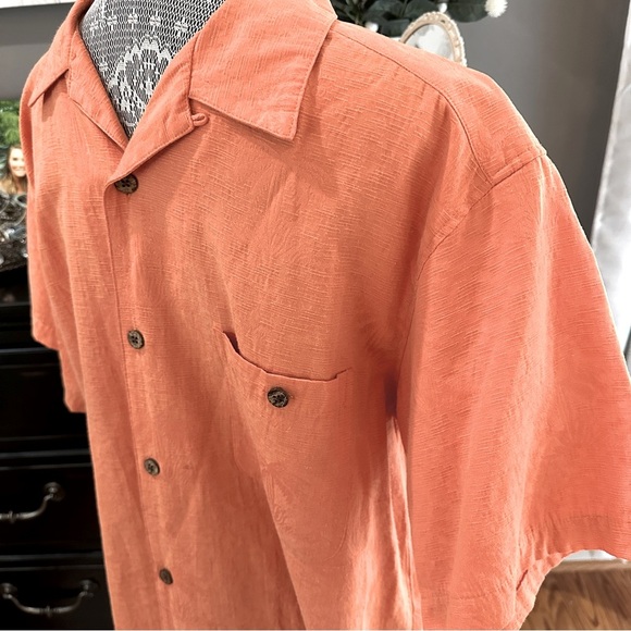 Gordon Clothing Co. Cotton Blend Button-Front Shirt Men’s M - Picture 8 of 15